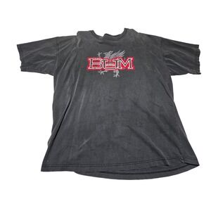 BUM Equipment Mens T Shirt XL Gray Short Sleeve Graphic Print Tee